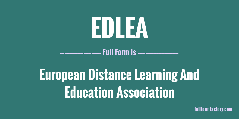 edlea-full-form