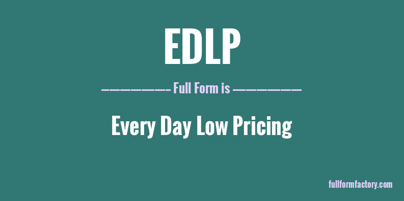 edlp-full-form