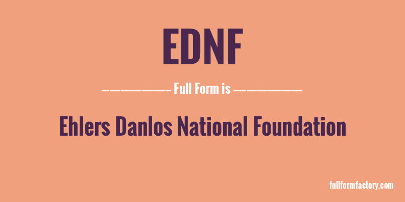 ednf-full-form