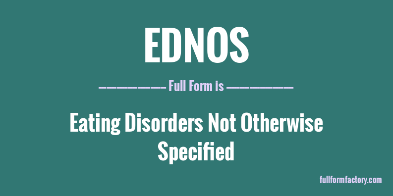 ednos-full-form