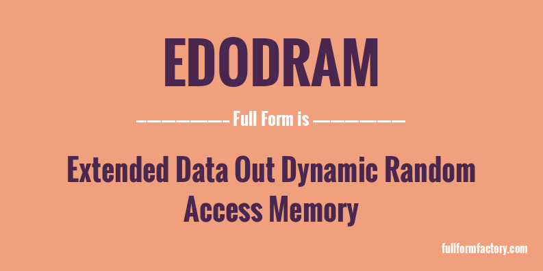 edodram-full-form