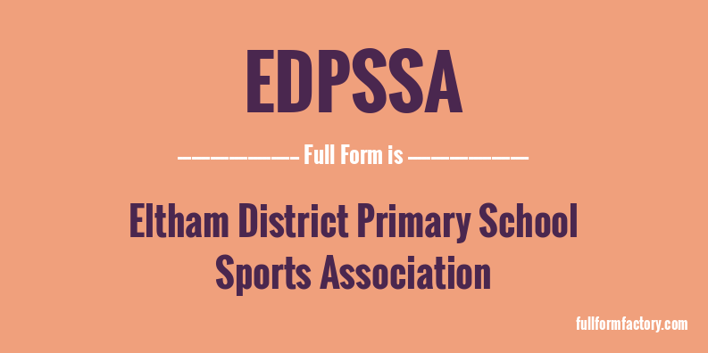 edpssa-full-form