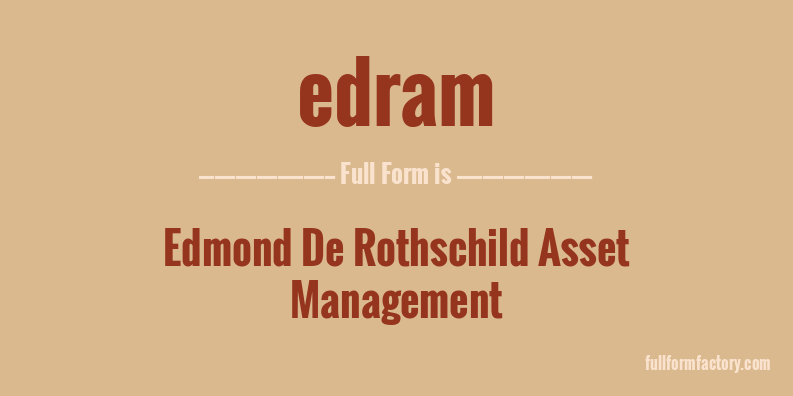 edram-full-form
