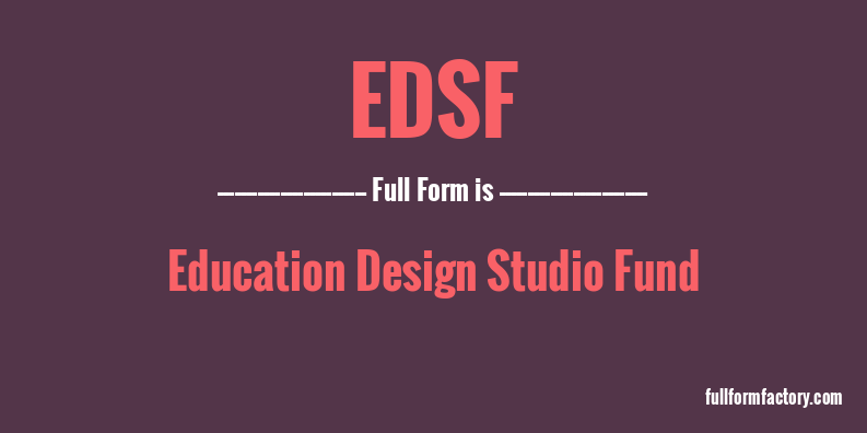 edsf-full-form