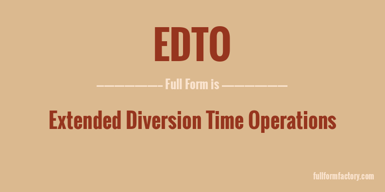 edto-full-form