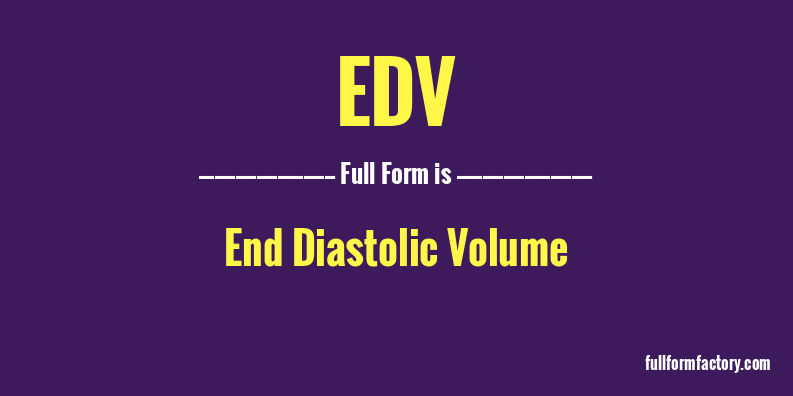 edv-full-form