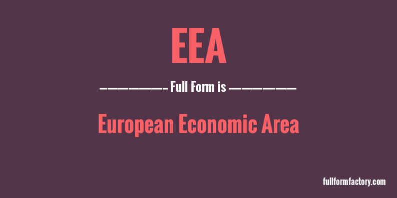eea-full-form