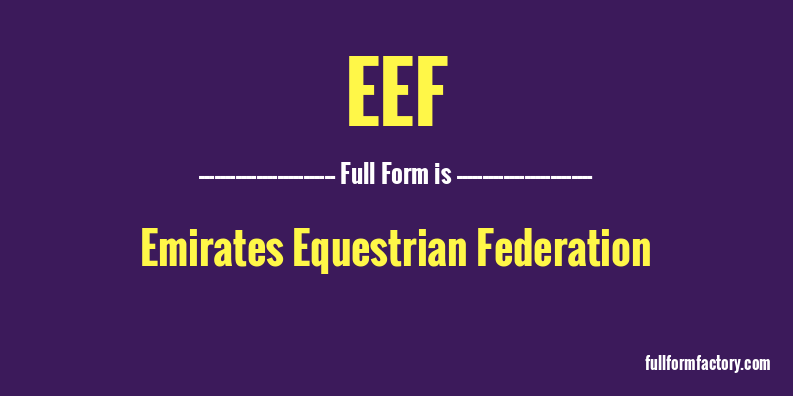 eef-full-form