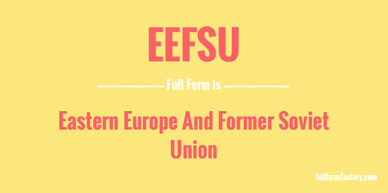 eefsu-full-form
