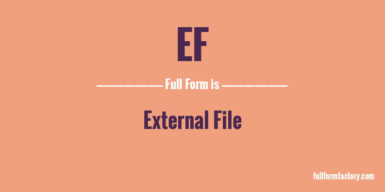 ef-full-form
