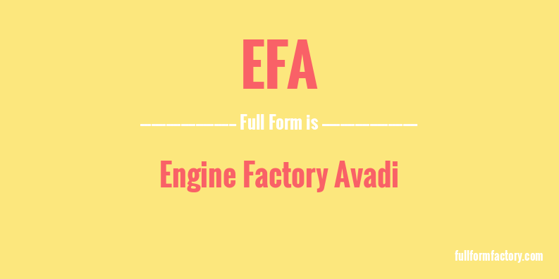 efa-full-form