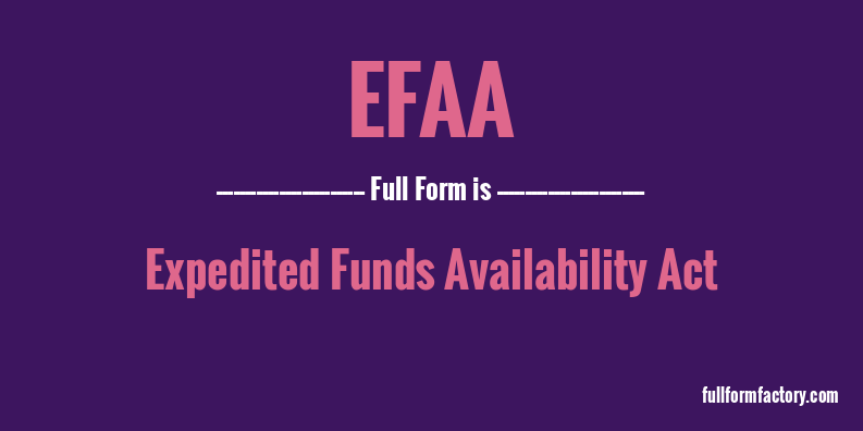 efaa-full-form