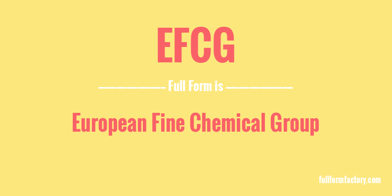 efcg-full-form