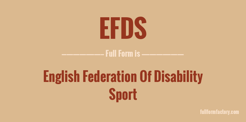 efds-full-form