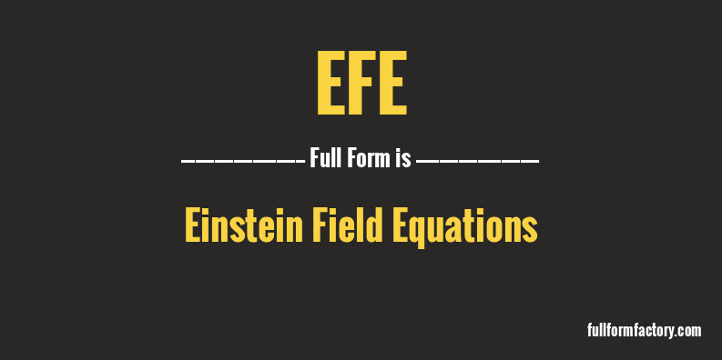 efe-full-form