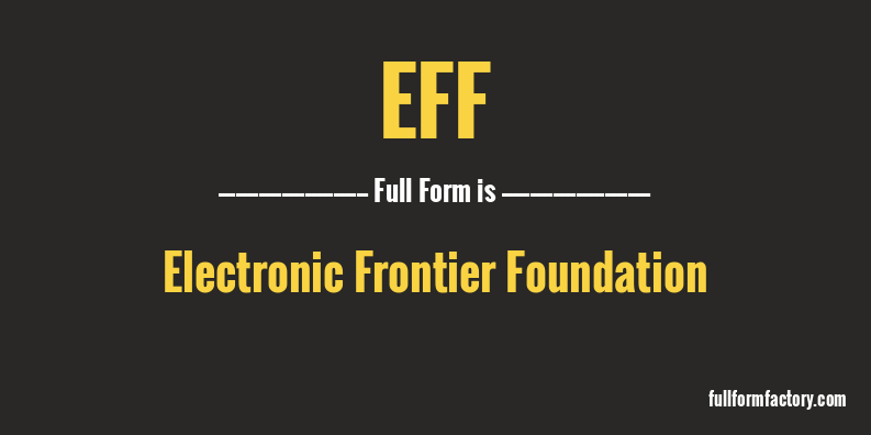 eff-full-form