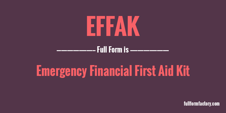 effak-full-form