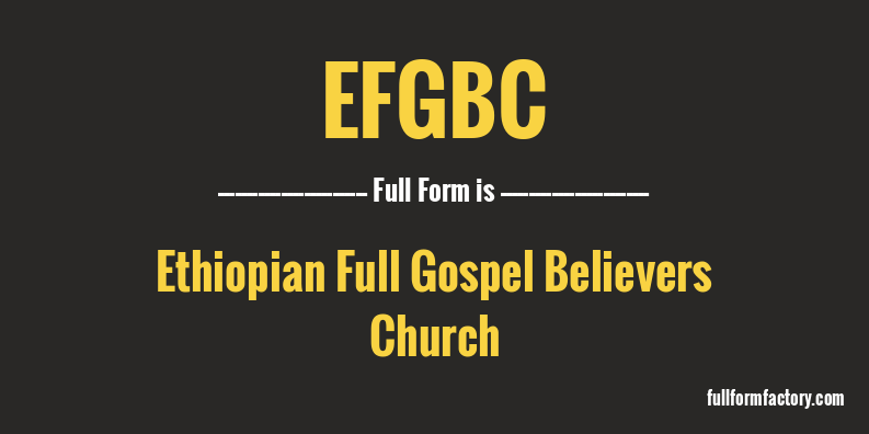 efgbc-full-form