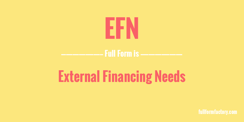 efn-full-form