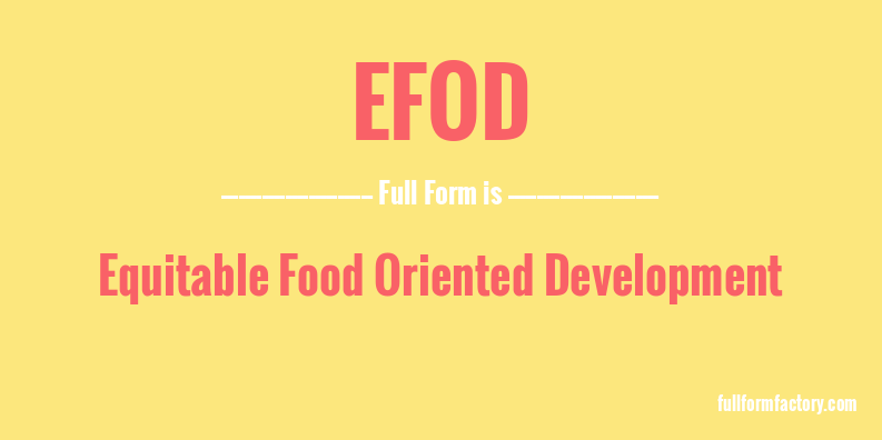 efod-full-form