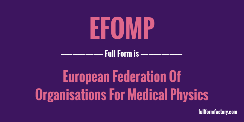 efomp-full-form