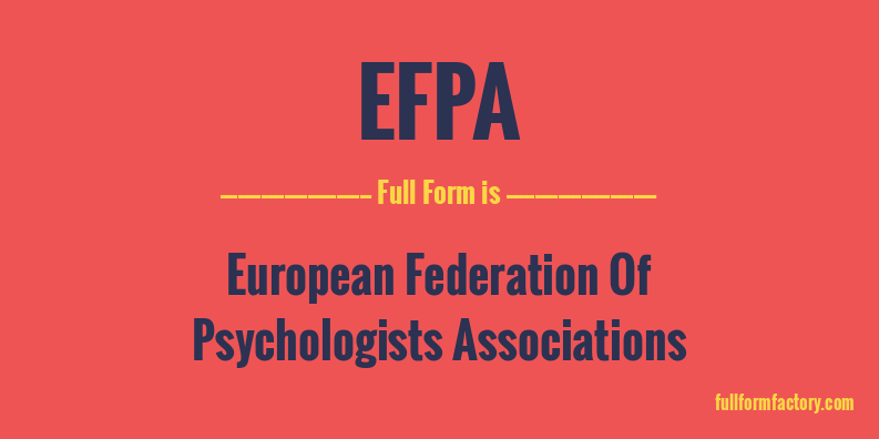 efpa-full-form