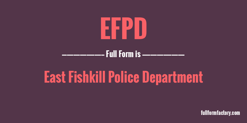 efpd-full-form