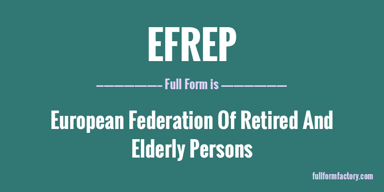 efrep-full-form