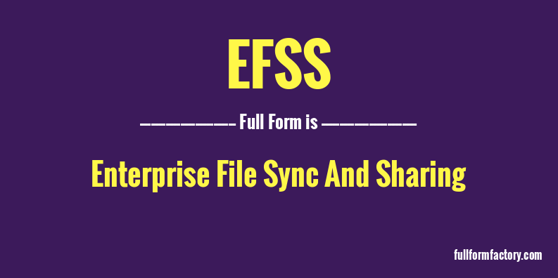 efss-full-form