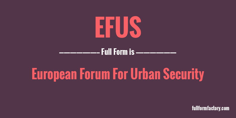 efus-full-form