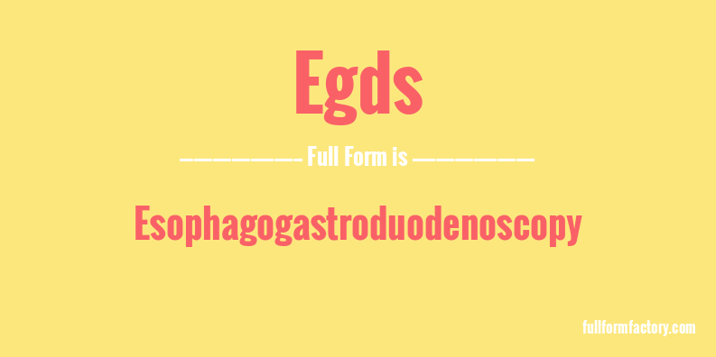 egds-full-form