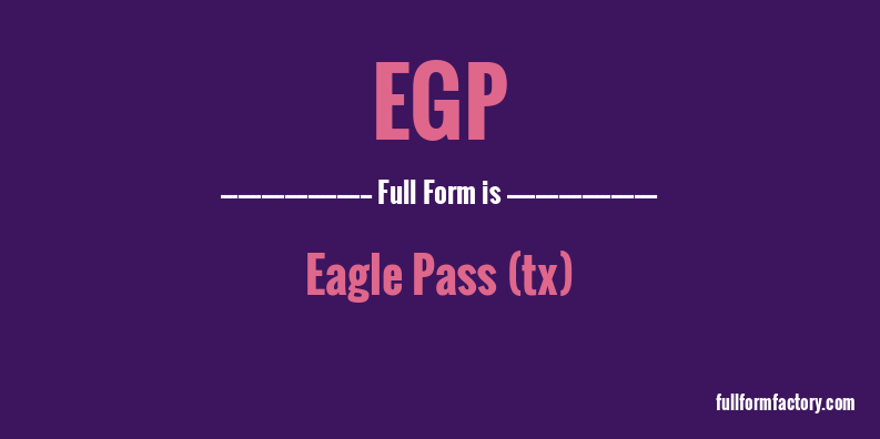 egp-full-form