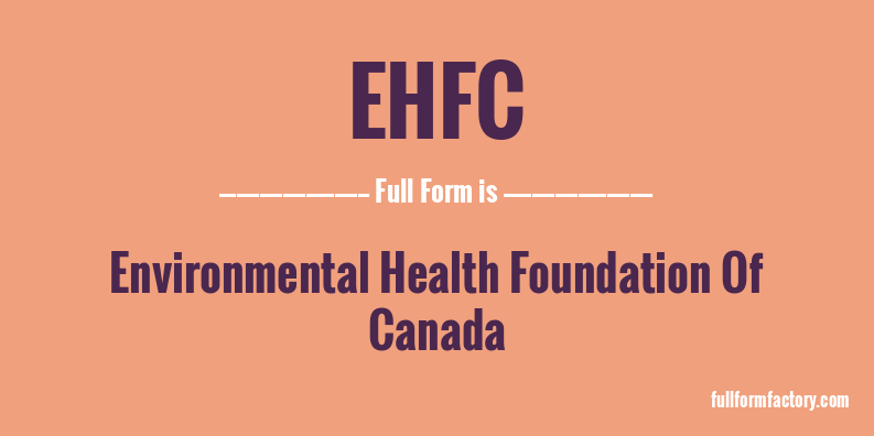 ehfc-full-form