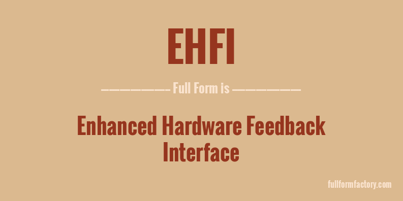 ehfi-full-form