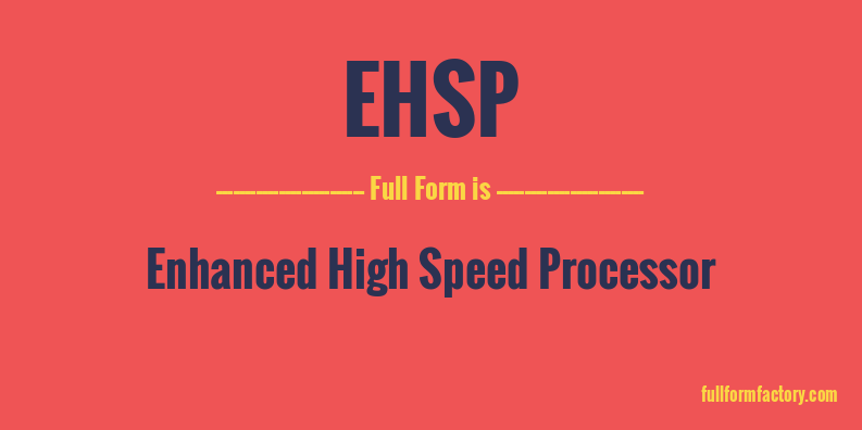 ehsp-full-form