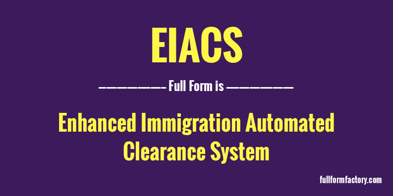 eiacs-full-form