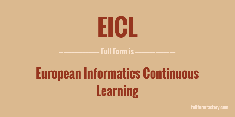 eicl-full-form
