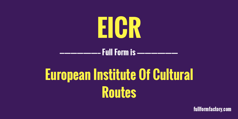 eicr-full-form