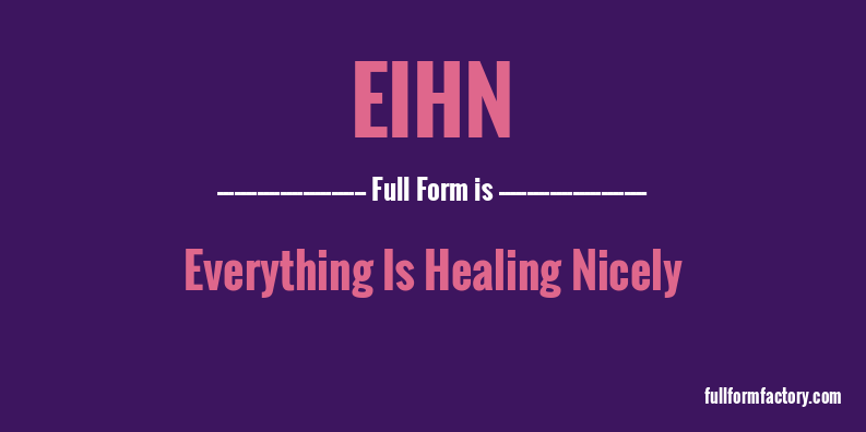 eihn-full-form