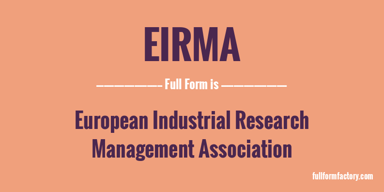eirma-full-form