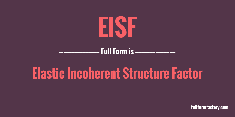 eisf-full-form