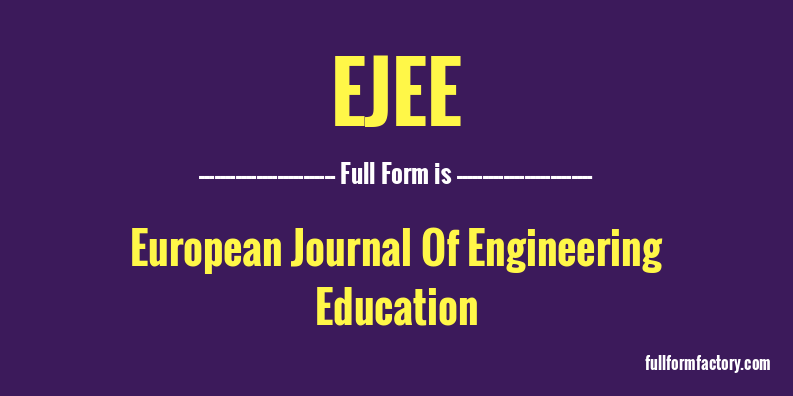ejee-full-form