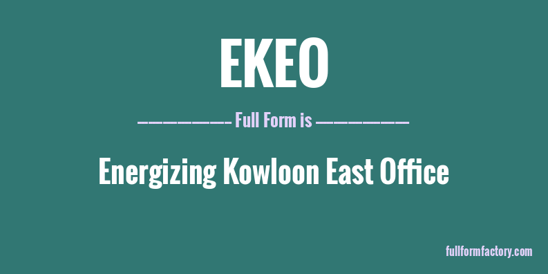 ekeo-full-form