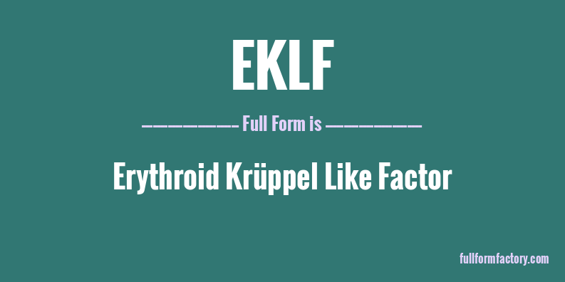 eklf-full-form