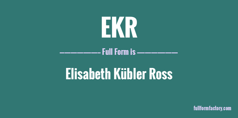 ekr-full-form