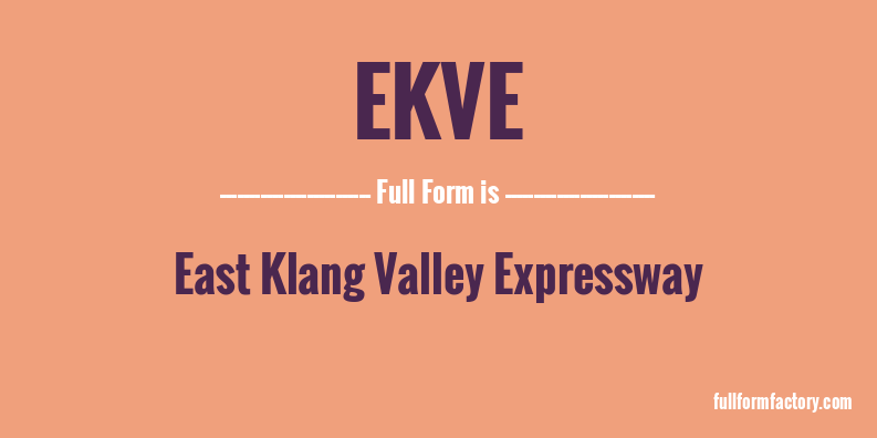 ekve-full-form