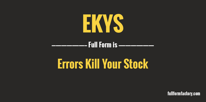 ekys-full-form