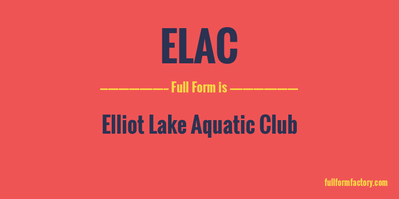 elac-full-form