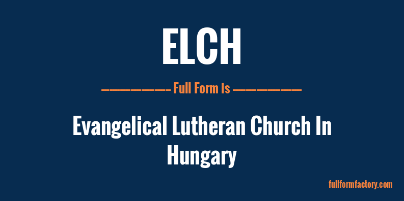 elch-full-form