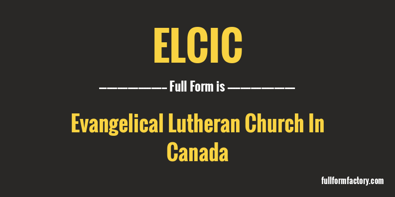 elcic-full-form